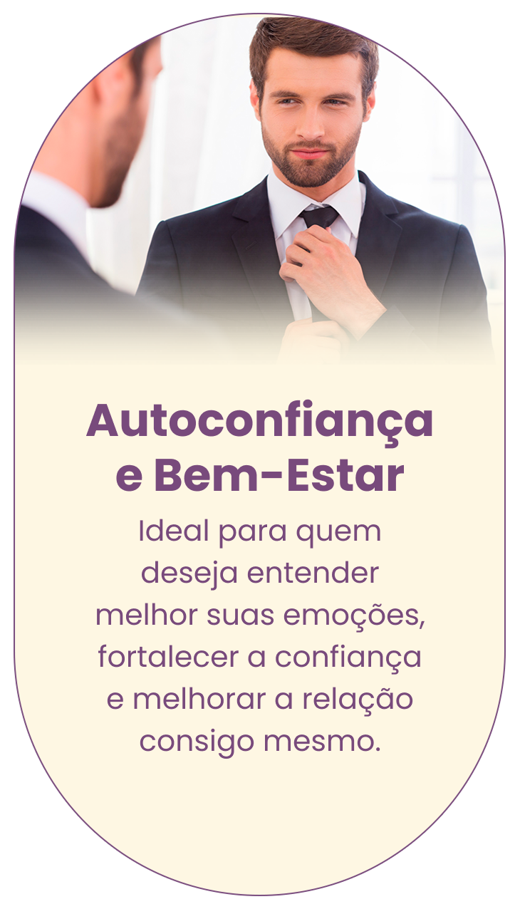 tratamento autoconfiança